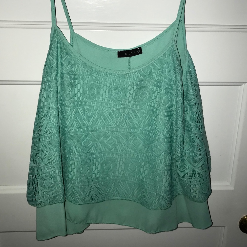 Turquoise Spaghetti Strap